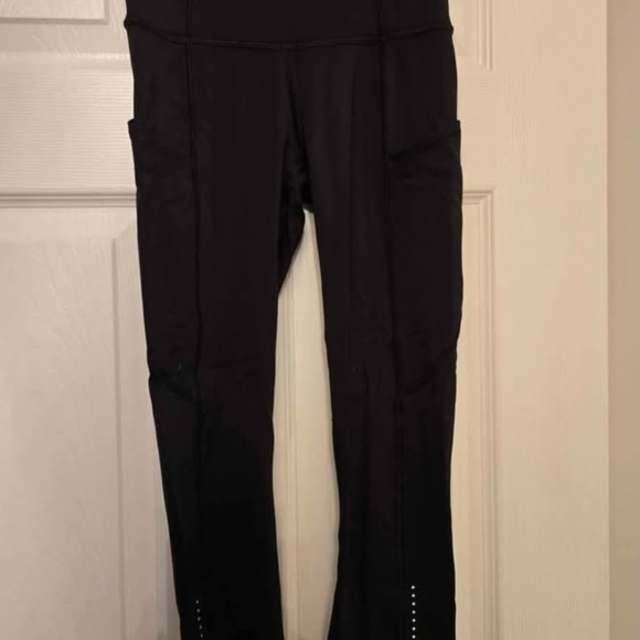 Lululemon Athletica Black Flare Pants - Picture 1 of 4